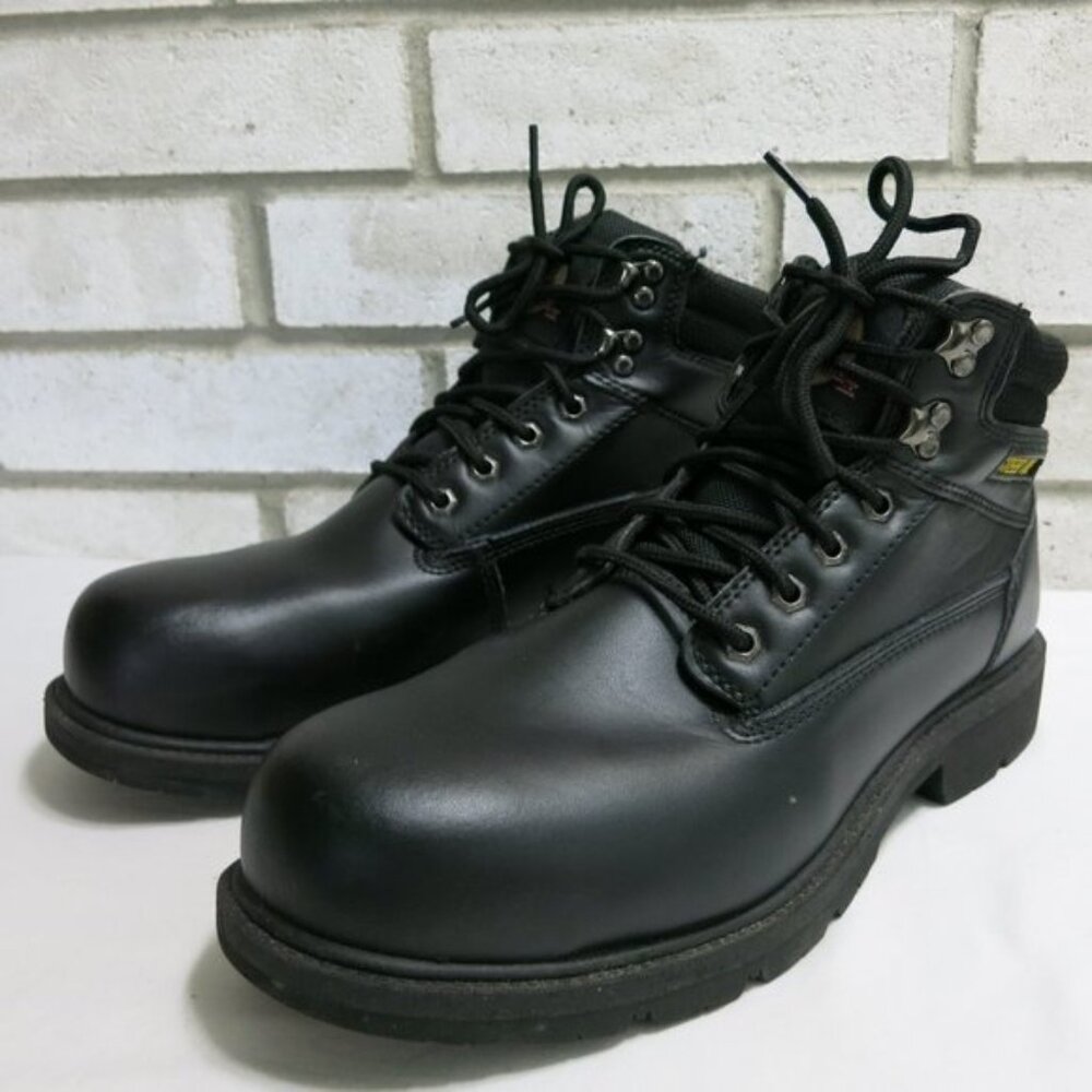 Brahma Boots Leather Steel Toe Safety Boot Industrial Footwear Boots Shoe 13 W